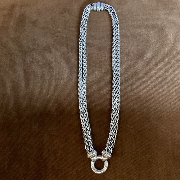 David Yurman Jewelry - David Yurman Double Wheat Necklace 16” long.